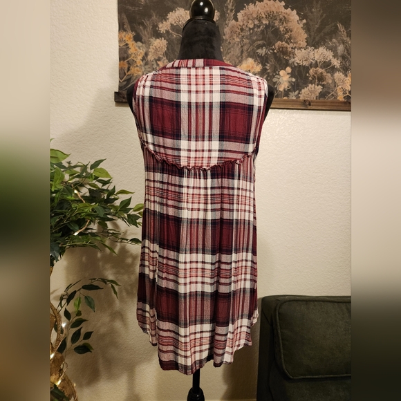 Plaid tank top - Picture 3 of 7